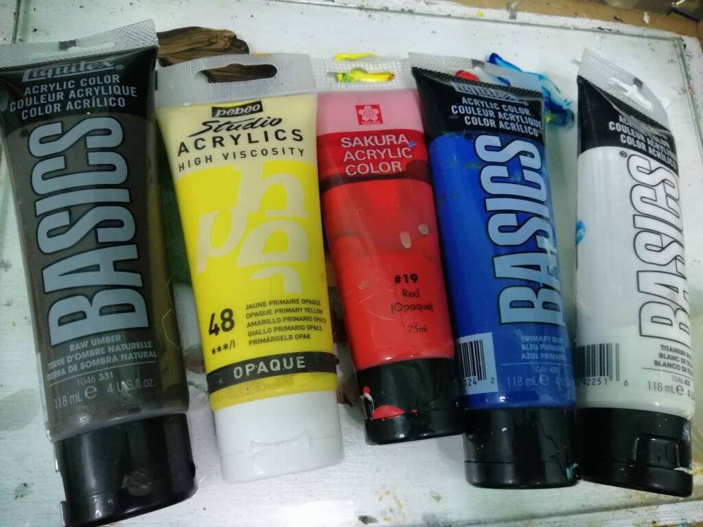 Acrylic paints - Do you want to learn on how to paint with acrylics?