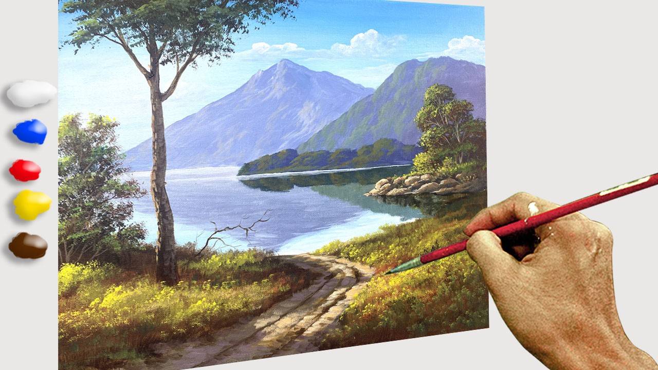 7-Year Artistic Evolution: Recreating My Past Painting | Time-lapse Transformation | JMLisondra