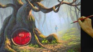 Video Tag: <span>enchanted forest painting</span>