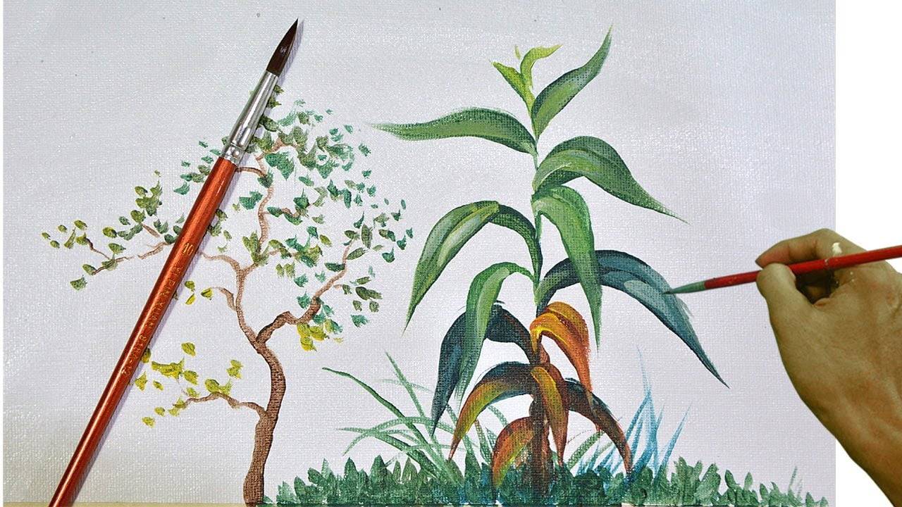 Basic Painting Tutorial / What this Brush Can Do to Your Painting?