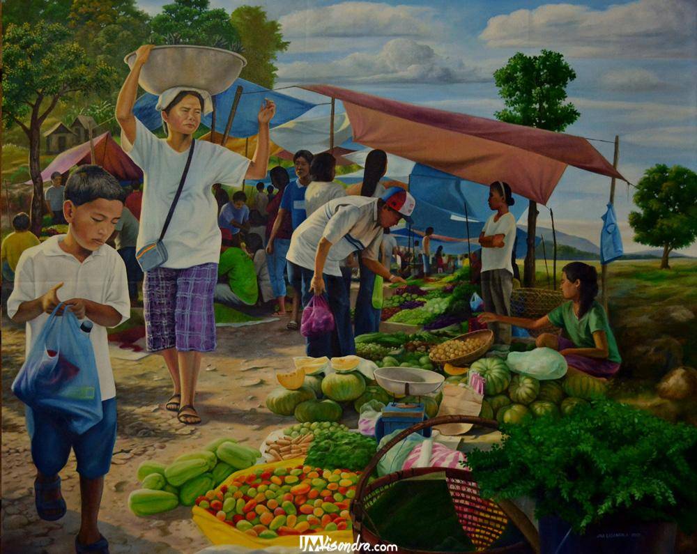 market scene