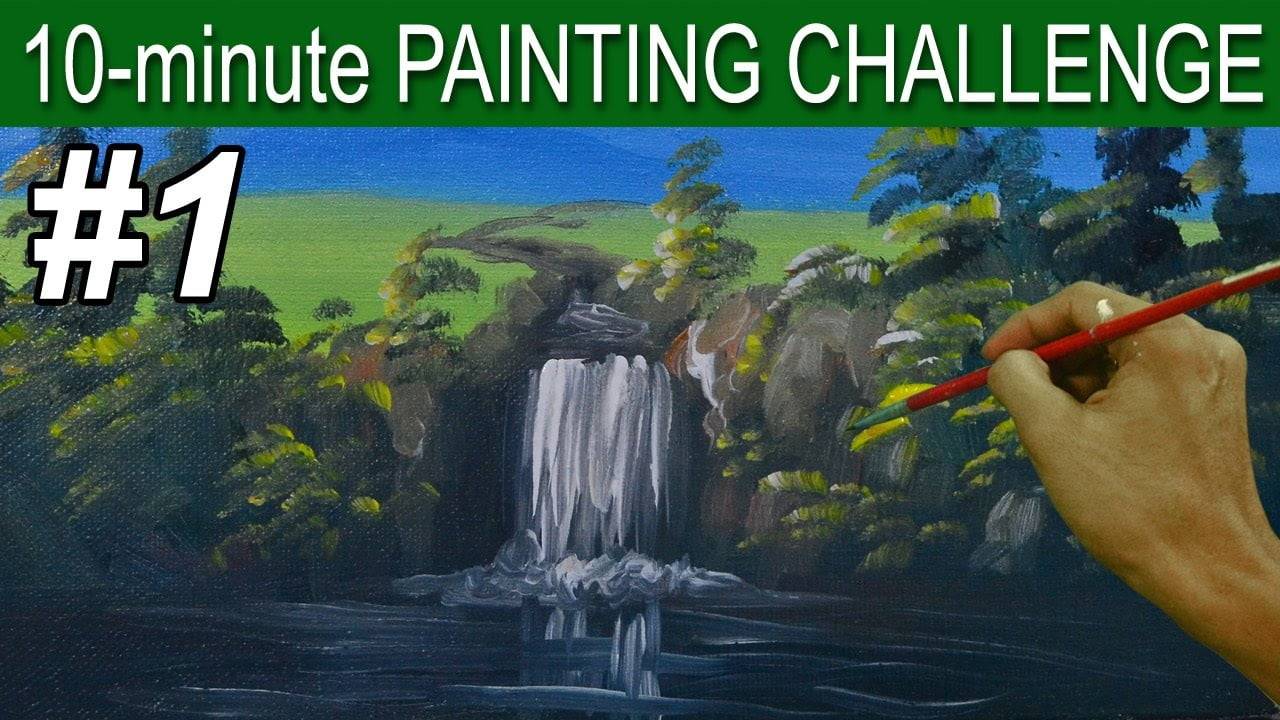 Episode 1 | 10-Minute Acrylic Painting Challenge by JM Lisondra