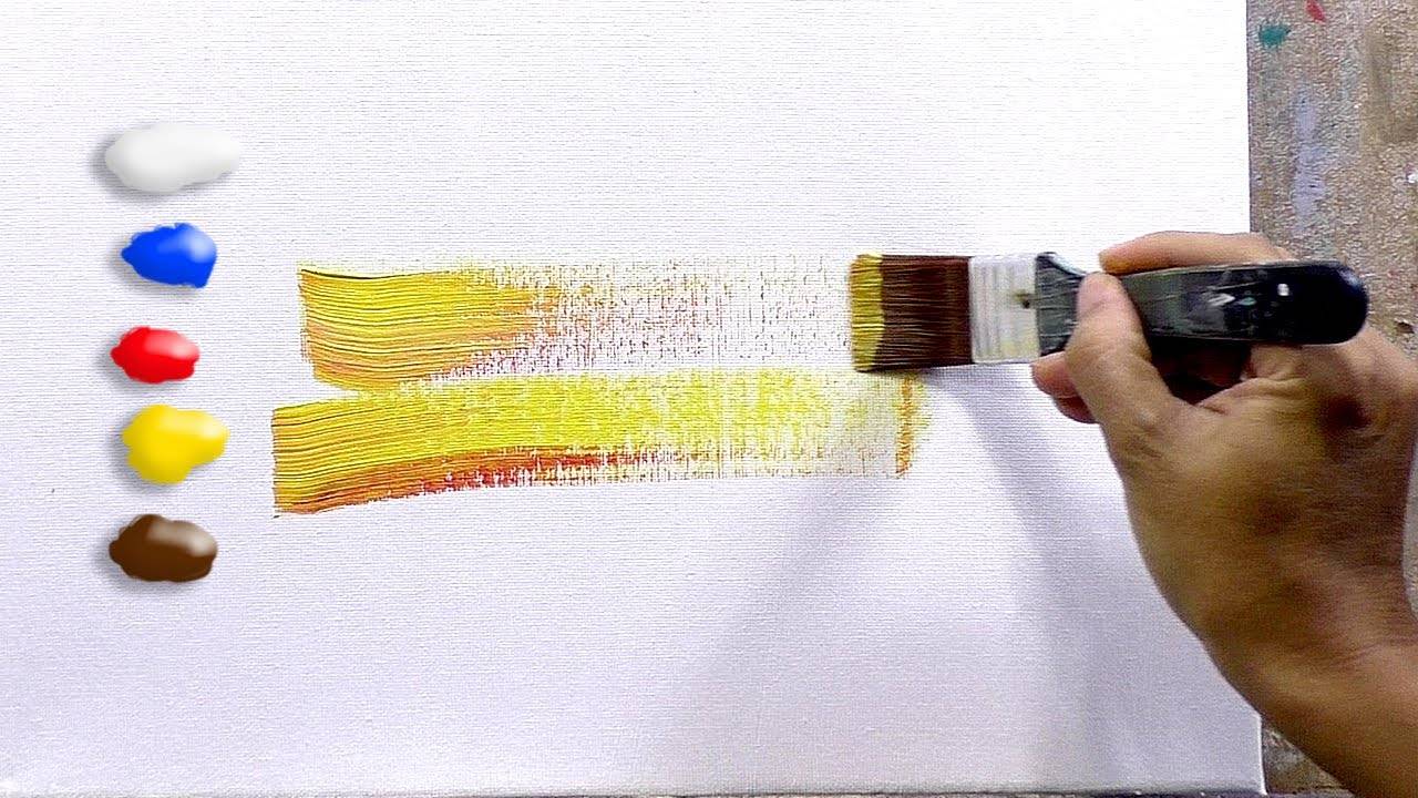 How to Paint Forest and Swamps in Acrylics / Time-lapse / JMLisondra