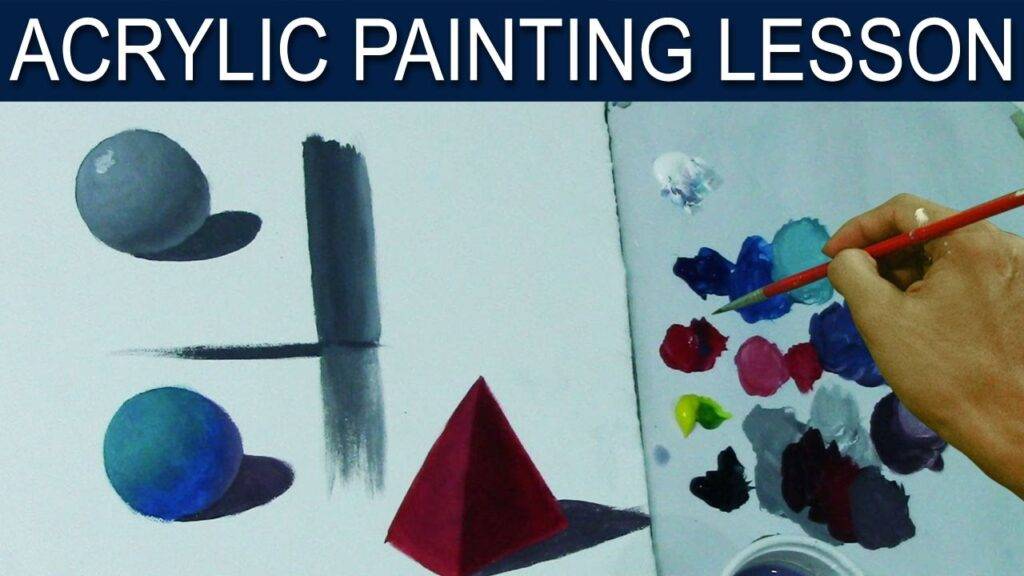 How to Paint Lights and Shadows Using Acrylic by JM Lisondra