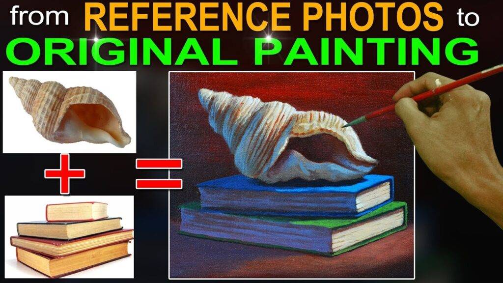 How to Paint from Reference Photos and Create an Original Concept in Basic Acrylic Painting