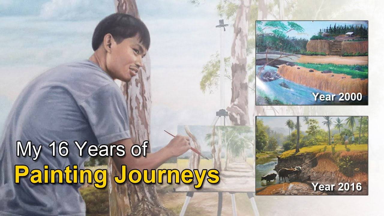 JM Lisondra's 16 Years of  Painting Journeys