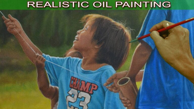 Painting Realism with Human Figures using Oil Paint by JM Lisondra