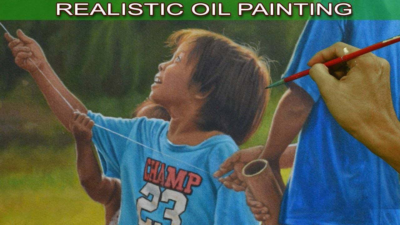 Painting Realism with Human Figures using Oil Paint by JM Lisondra