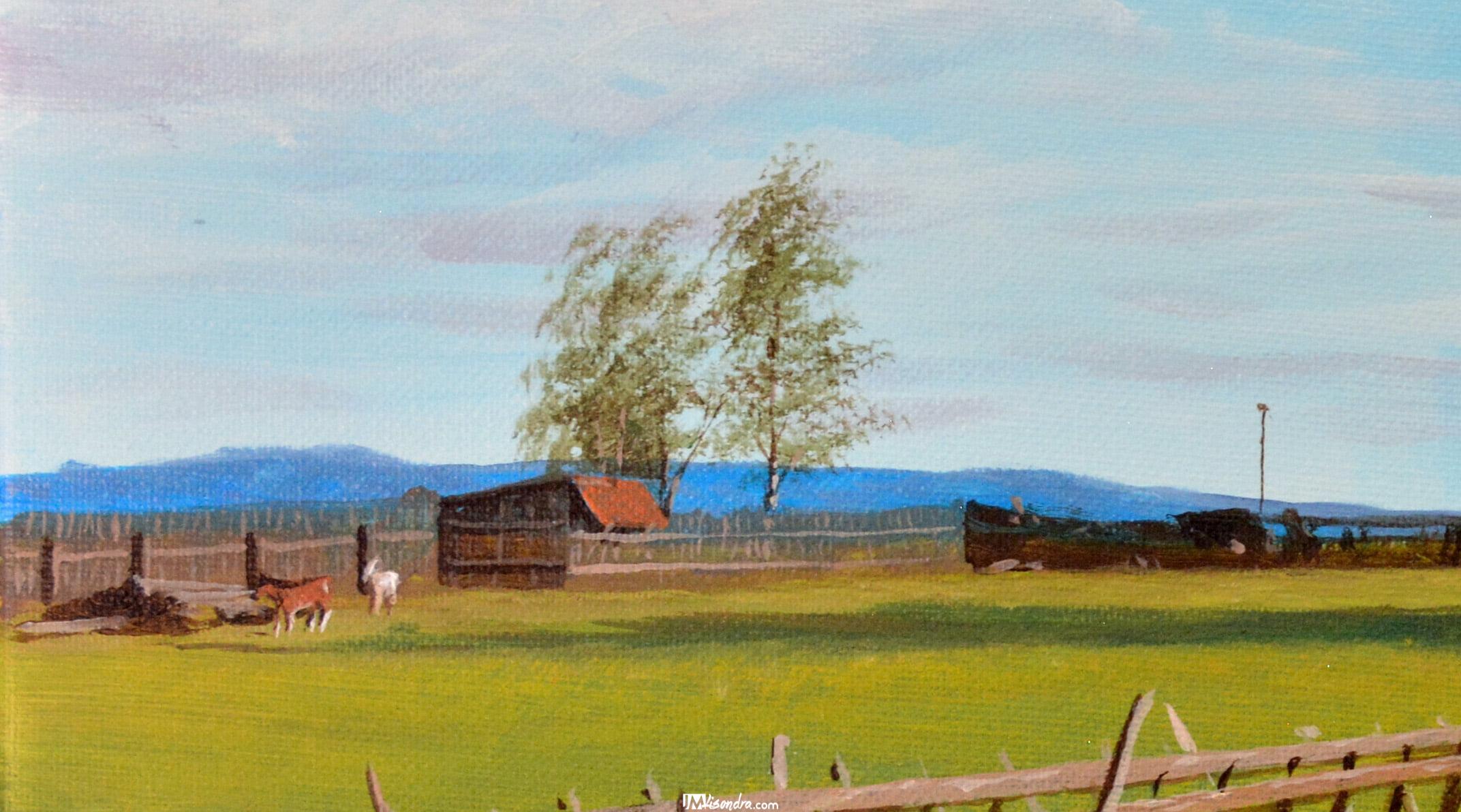 How to Paint Old Wind Mill - Full Step by Step Painting Tutorial in Acrylics 3 How to Paint Old Wind Mill - Full Step by Step Painting Tutorial in Acrylics - Image 3