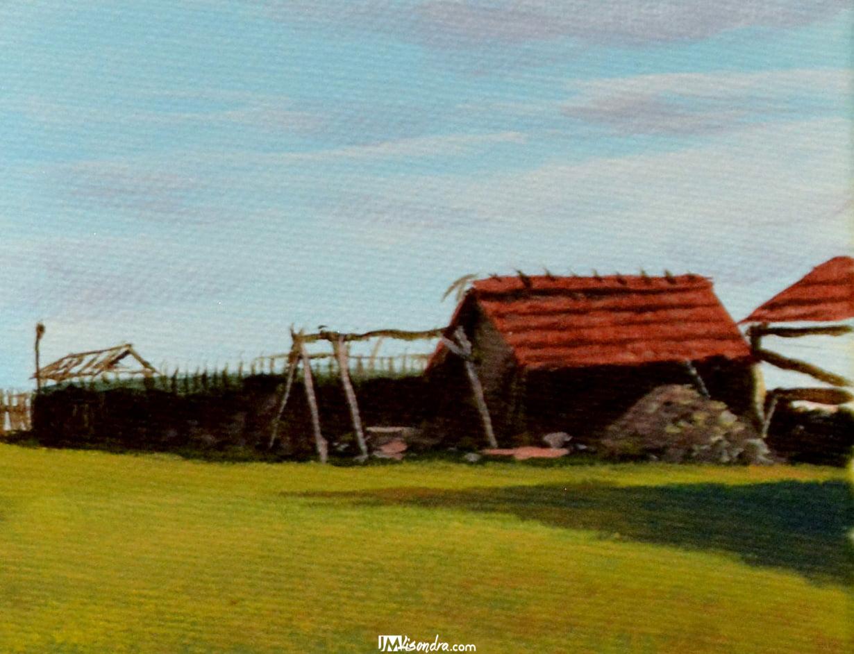 How to Paint Old Wind Mill - Full Step by Step Painting Tutorial in Acrylics 2 How to Paint Old Wind Mill - Full Step by Step Painting Tutorial in Acrylics - Image 2