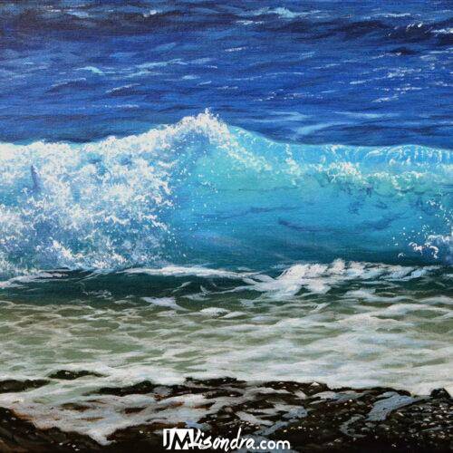 Crashing Waves / Acrylic Painting Tutorial / Video