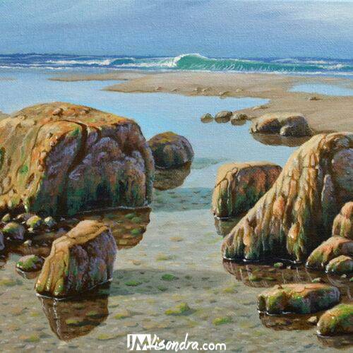 Shallow Beach / Acrylic Painting Tutorial / Video