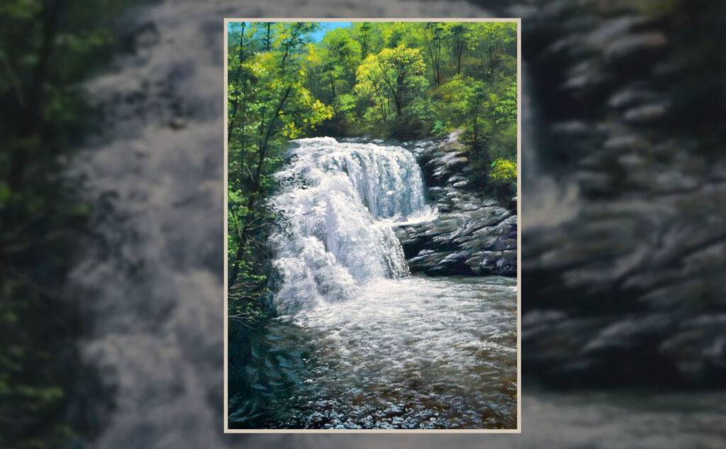 Waterfalls / Acrylic Painting Tutorial / Video