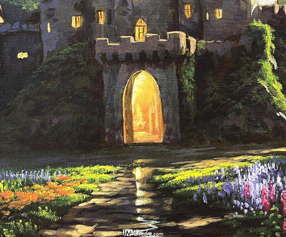 How to Paint Old Castle in the Forest - Full Step by Step Painting Tutorial in Acrylics 2 How to Paint Old Castle in the Forest - Full Step by Step Painting Tutorial in Acrylics - Image 2