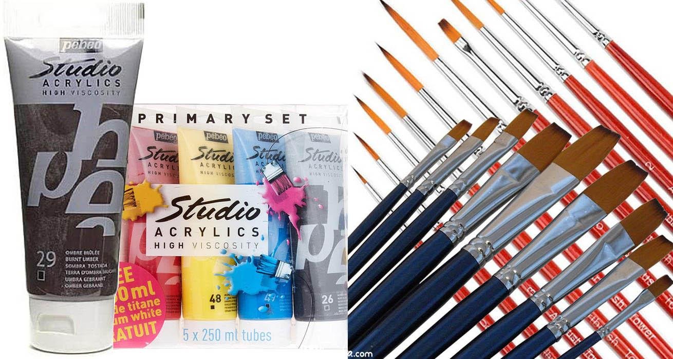 Recommended Art Materials Availabe at Amazon