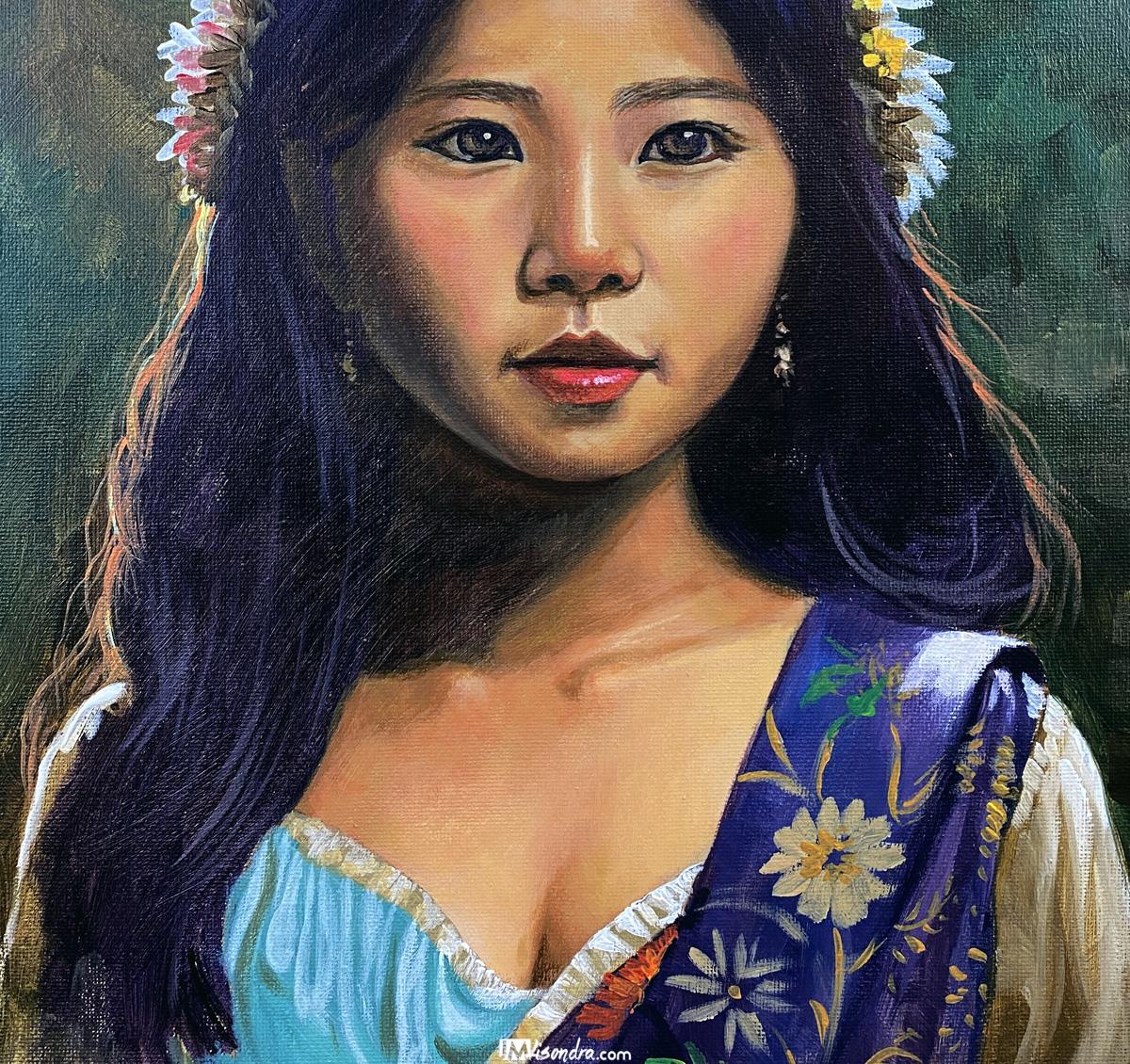 How to Paint Portrait of Asian Girl - Full Step by Step Painting Tutorial in Acrylics 3 How to Paint Portrait of Asian Girl - Full Step by Step Painting Tutorial in Acrylics - Image 3