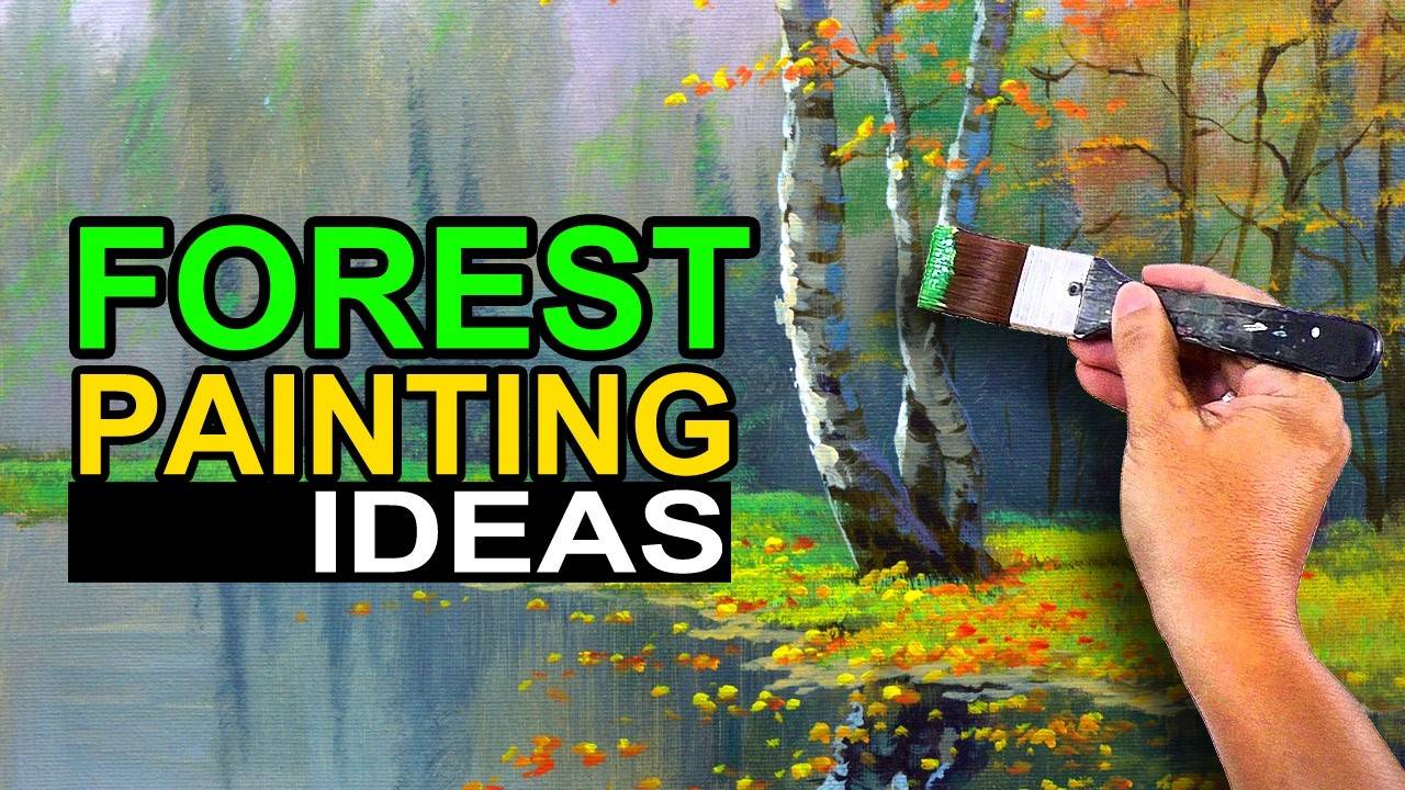 Forest Landscape Painting Ideas You Can Try / Acrylics / JMLisondra