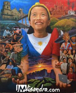 Acrylic Painting – The Flourishing Life of the Visayas