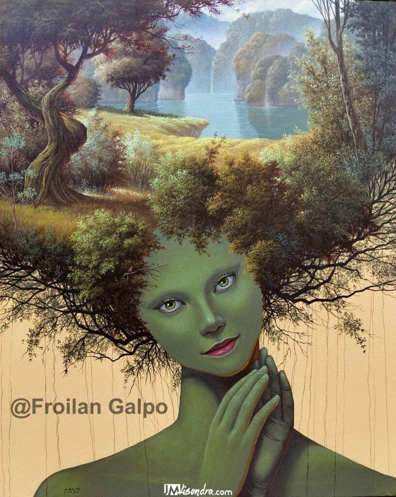 Landscapes Unbound - Painting by froilan galpo