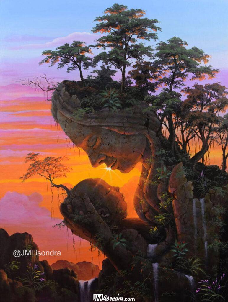 Eternal Love 2 - Painting by jmlisondra