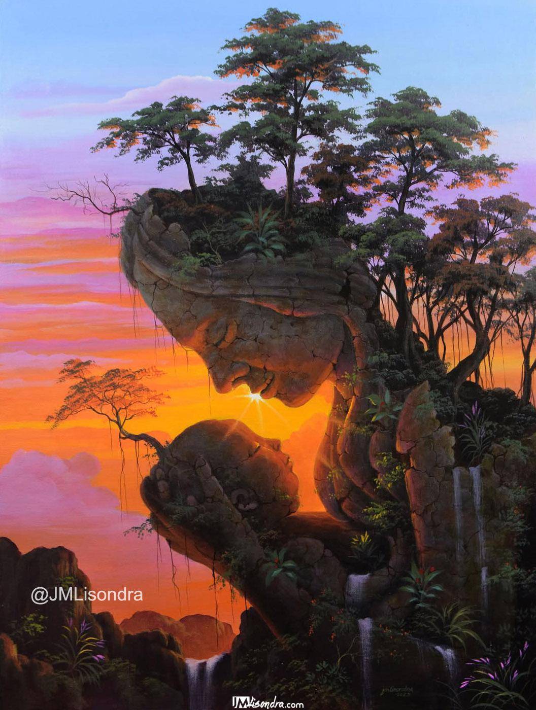 Eternal Love 2 - Painting by jmlisondra