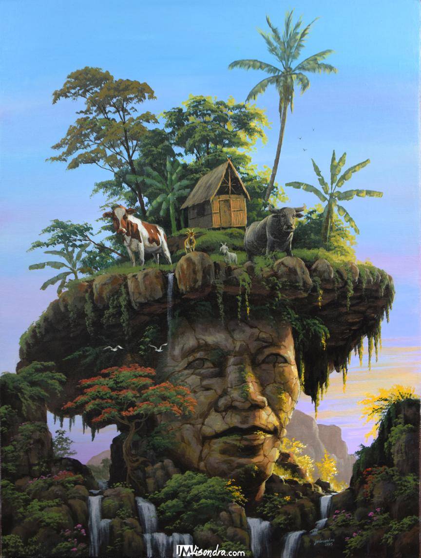 burden of a farmer - Acrylic Painting