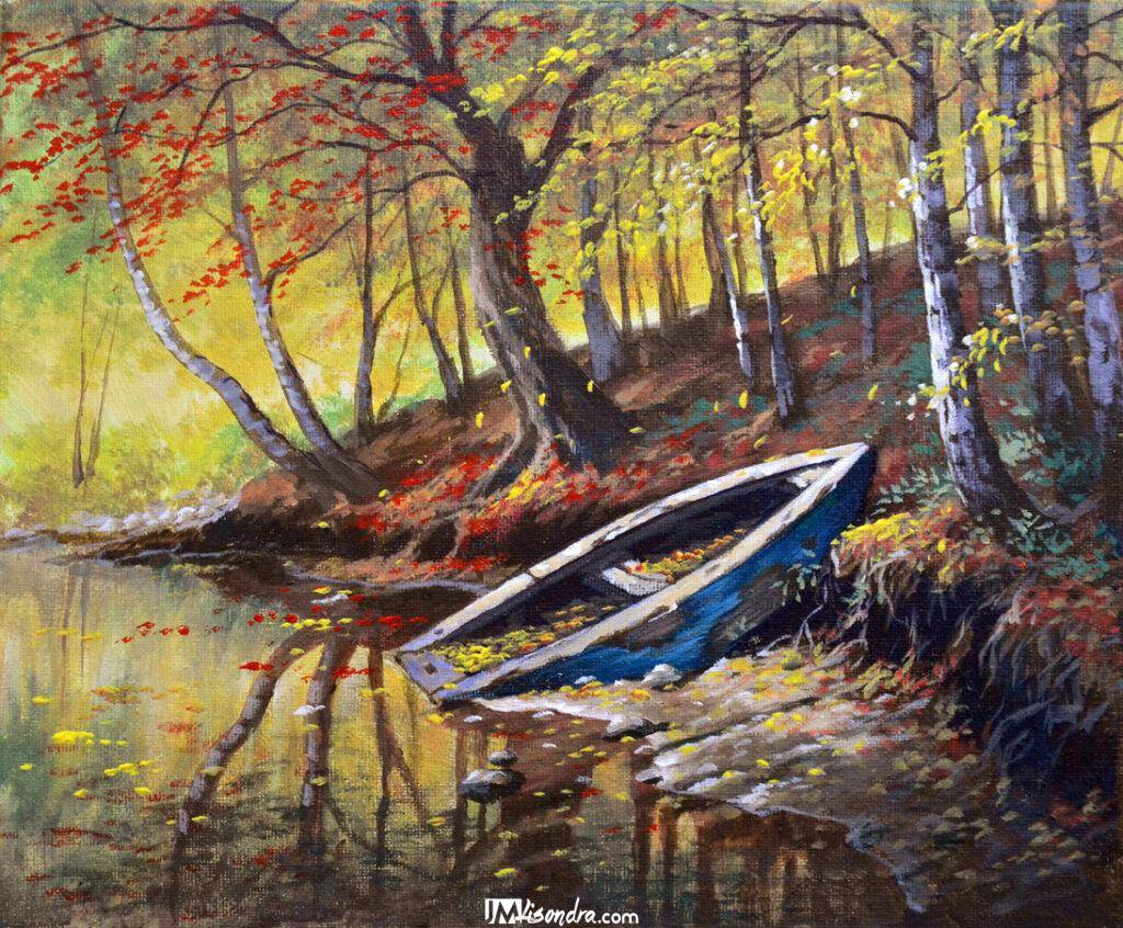 Basic Membership 2 autumn with broken boat