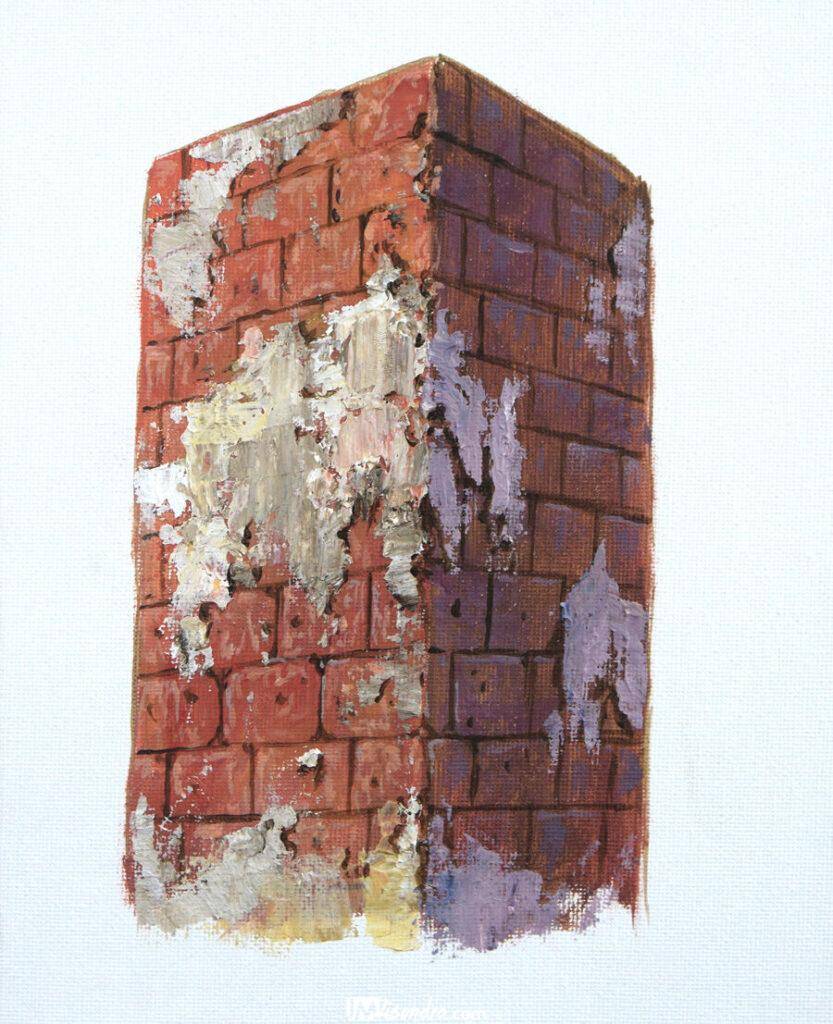 Basic Tutorials for Beginners 2 How to paint brick walls - basic tutorial