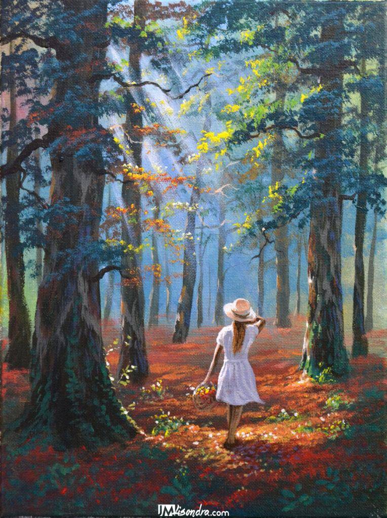 Basic Membership 10 Lady on white dress