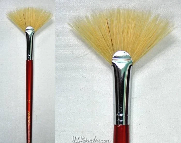 Materials 6 materials - fan brush