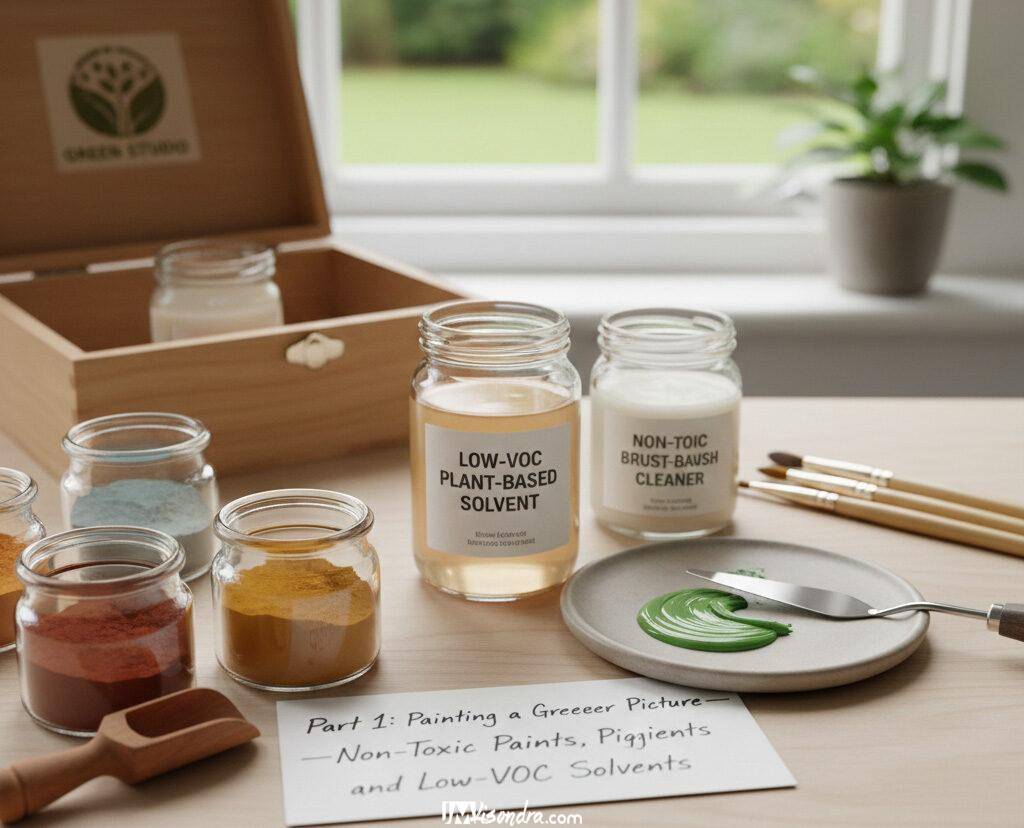 The Green Studio: A Practical Guide to Sustainable Art Materials - Painting a Greener Picture