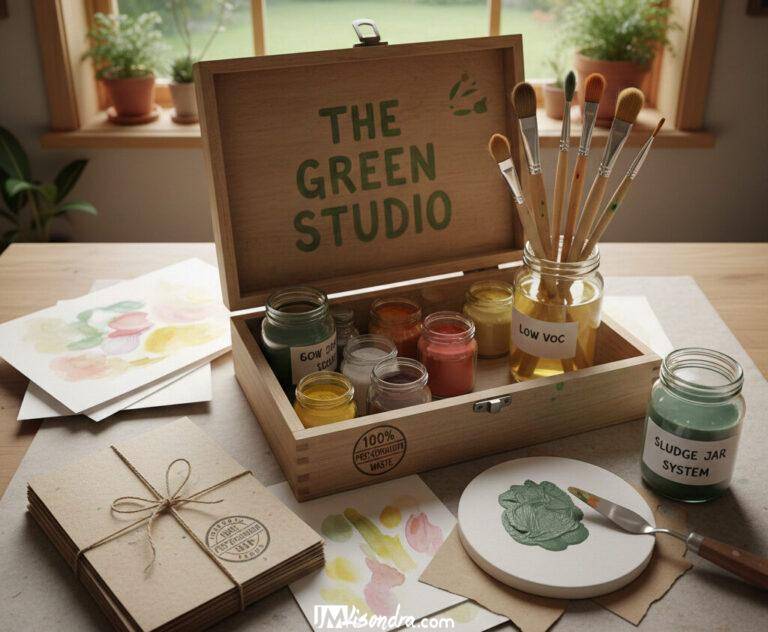 The Green Studio: A Practical Guide to Sustainable Art Materials