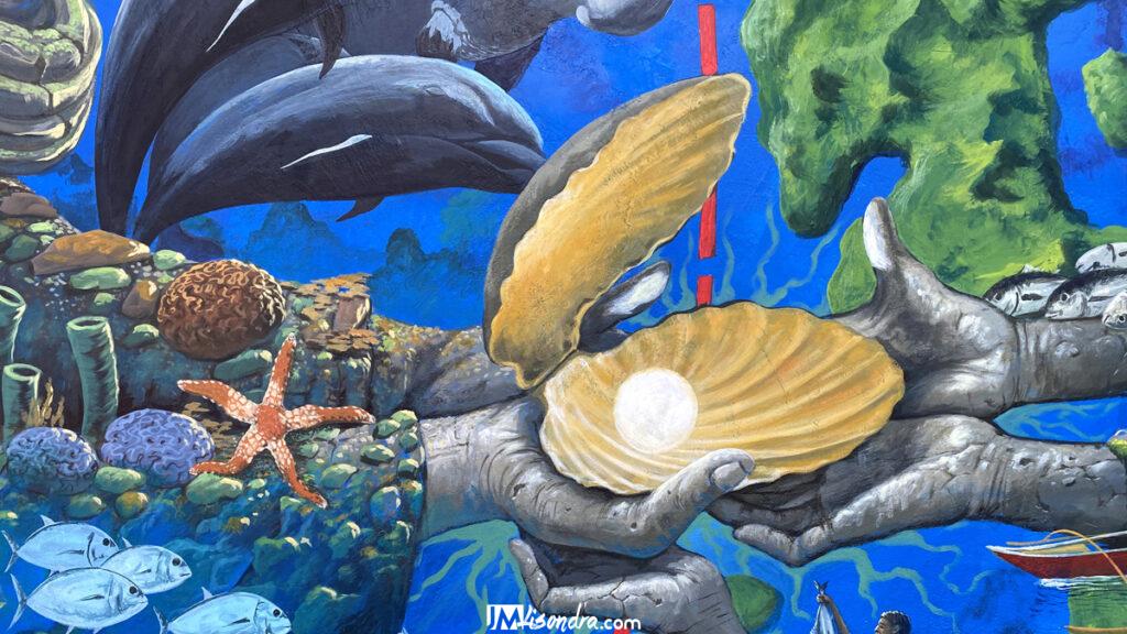 The West Philippine Sea Mural - the pearl