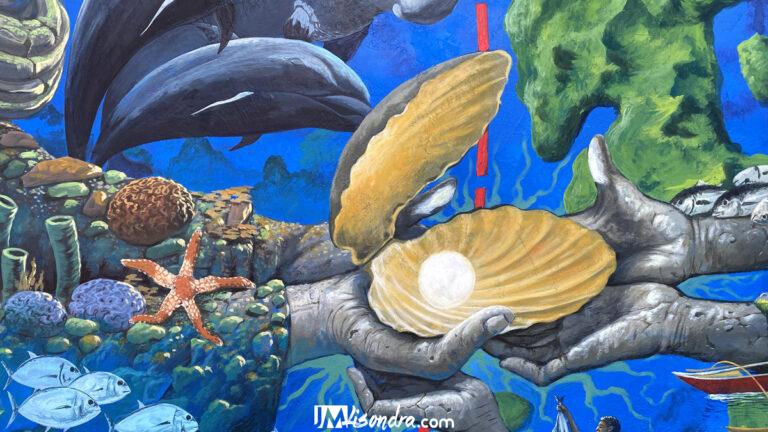 The West Philippine Sea Mural - the pearl
