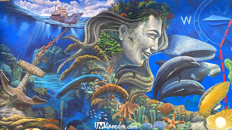 The West Philippine Sea Mural - the wps ocean as giver