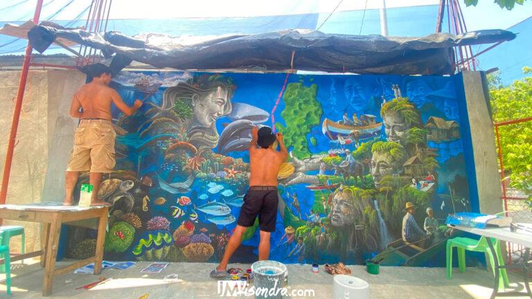 The West Philippine Sea Mural That Captured a Nation: "Give and Take Relationship" in WPS Mural Festival 2026 1 The West Philippine Sea Mural - in progress