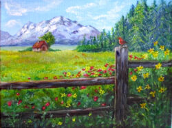 Mountain Field Lisondra - Susan Hooper