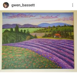Painting by Gwen Basset Painting by Gwen Basset