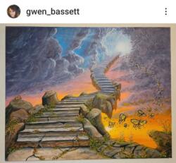 Painting by Gwen Basset Painting by Gwen Basset