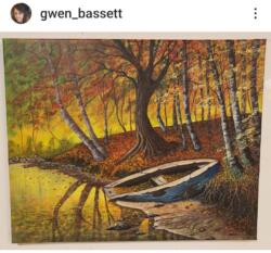 Painting by Gwen Basset Painting by Gwen Basset