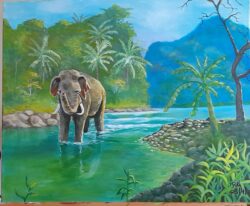 Painting by Paul Van Acker Painting by Paul Van Acker